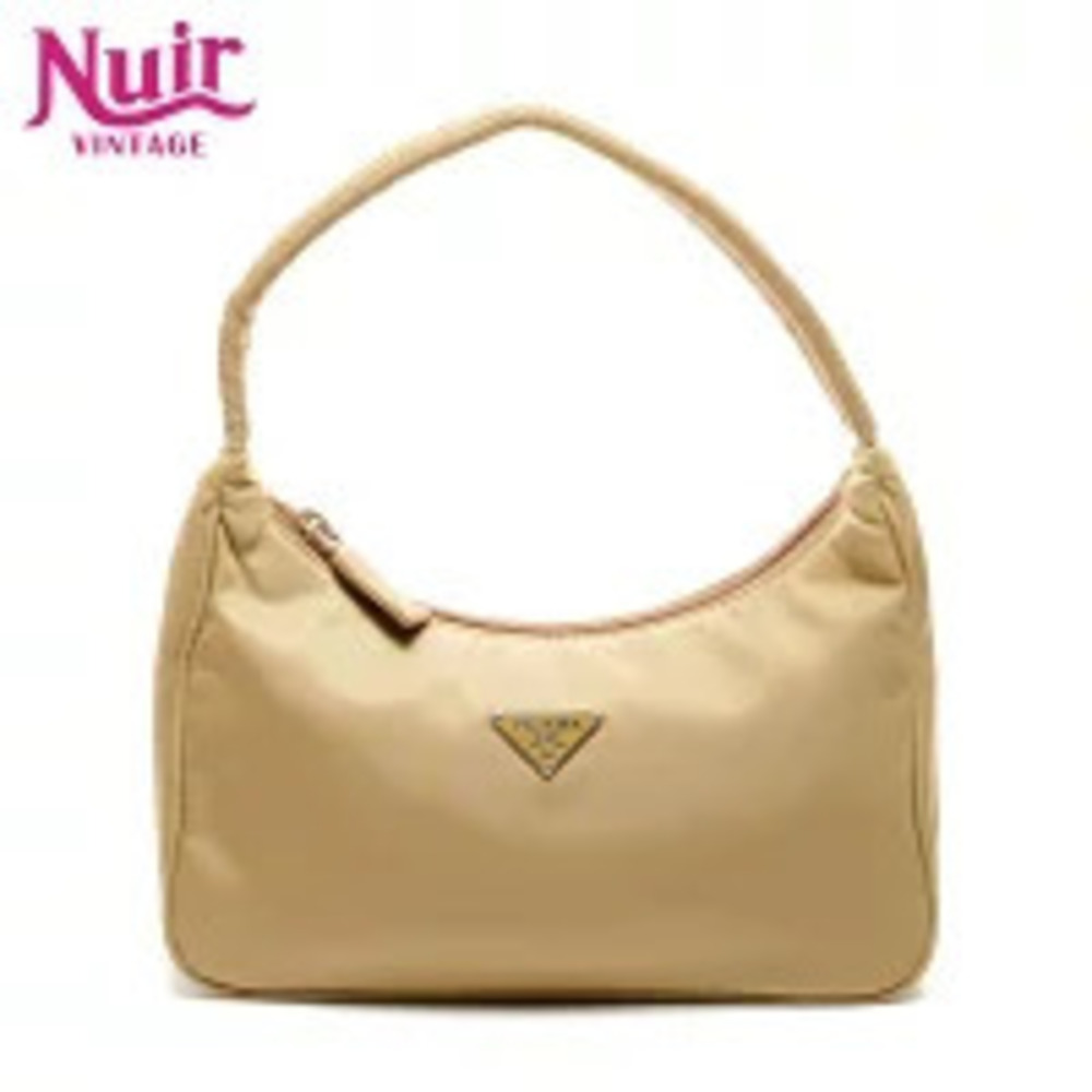 Prada Hobo Handbag Brown